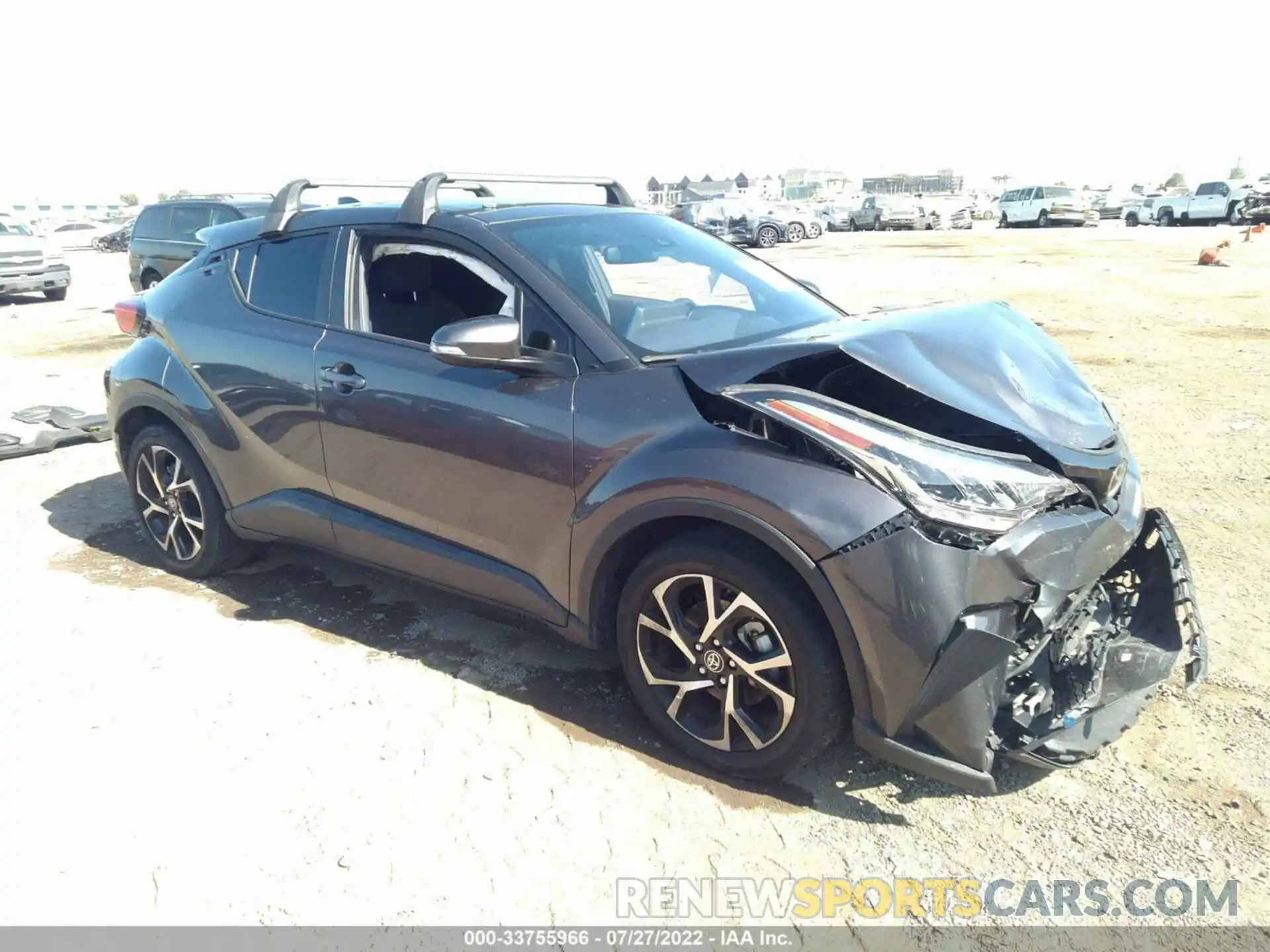 1 Photograph of a damaged car JTNKHMBX2L1081399 TOYOTA C-HR 2020