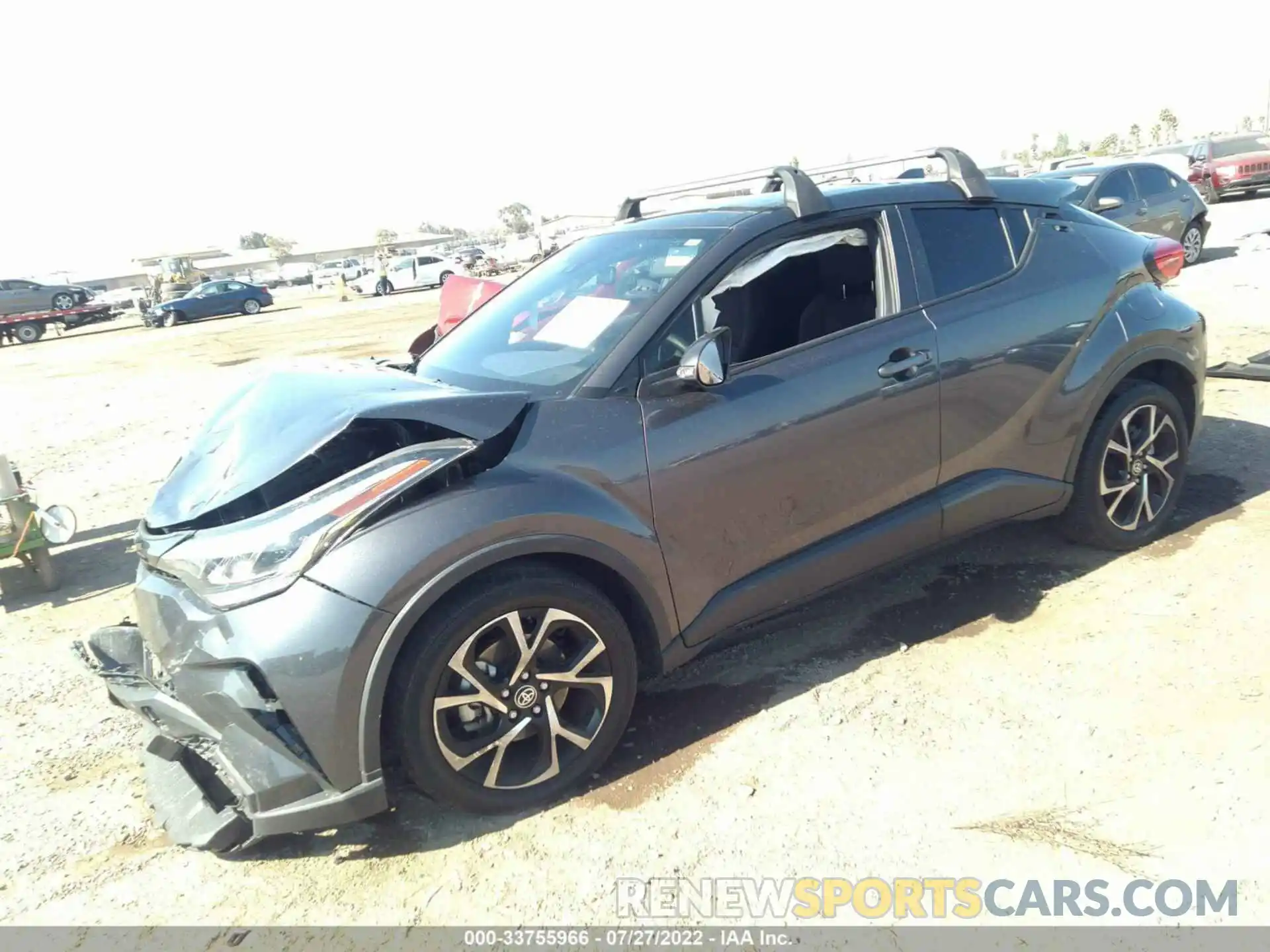 2 Photograph of a damaged car JTNKHMBX2L1081399 TOYOTA C-HR 2020