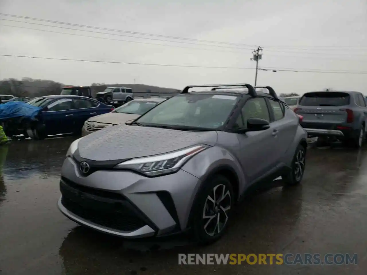 2 Photograph of a damaged car JTNKHMBX2L1082391 TOYOTA C-HR 2020