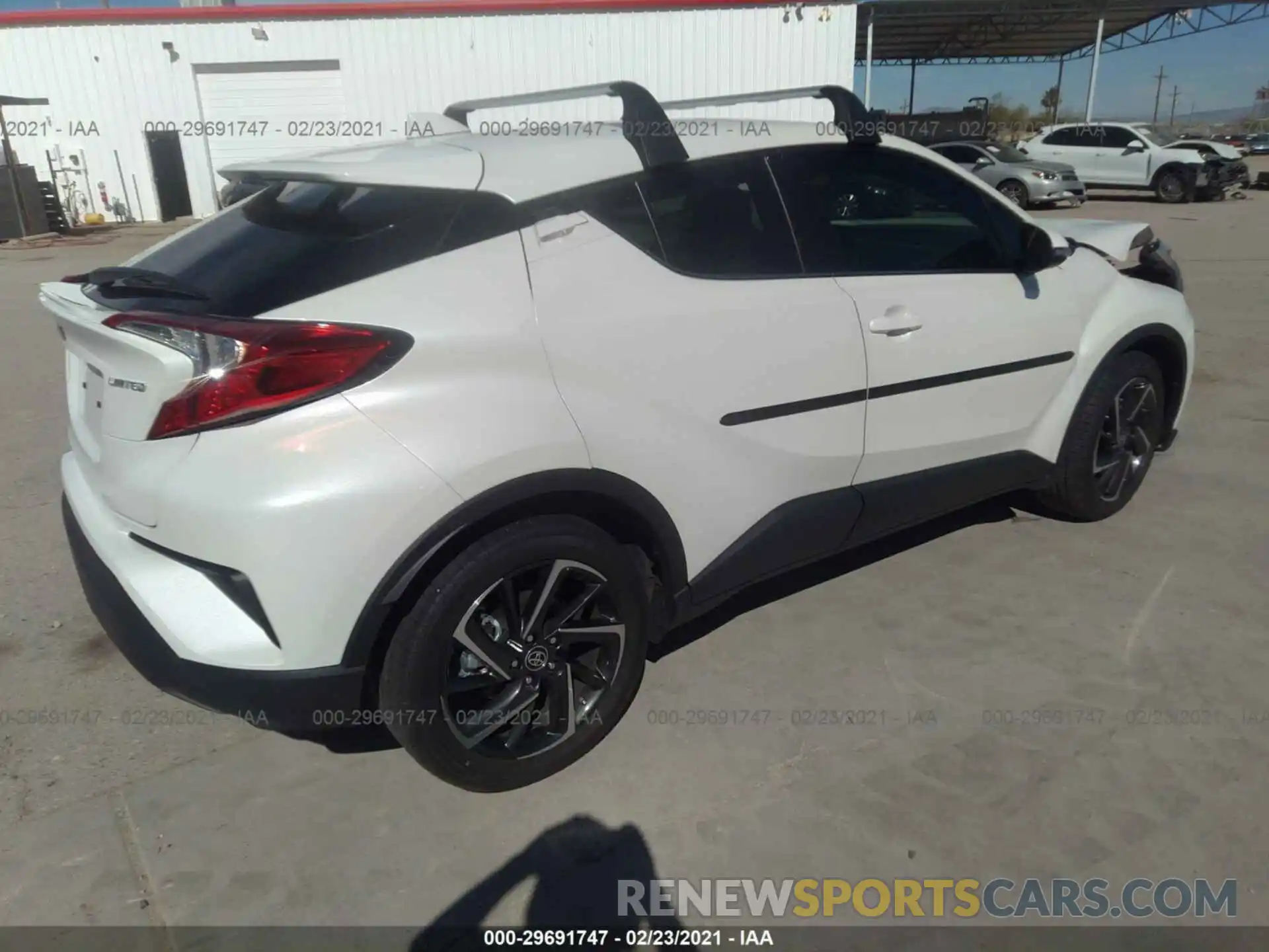 4 Photograph of a damaged car JTNKHMBX2L1083234 TOYOTA C-HR 2020