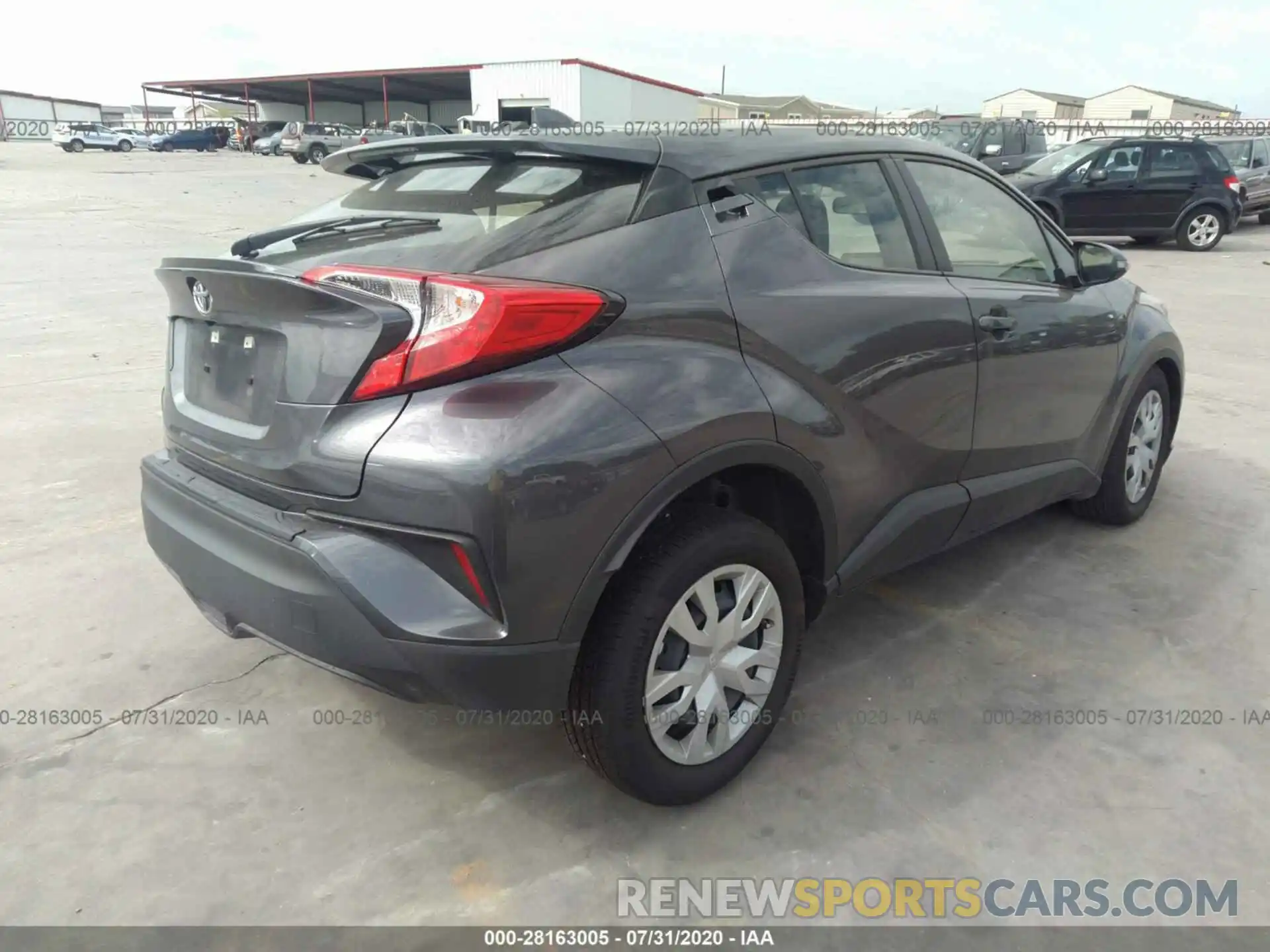 4 Photograph of a damaged car JTNKHMBX2L1083556 TOYOTA C-HR 2020