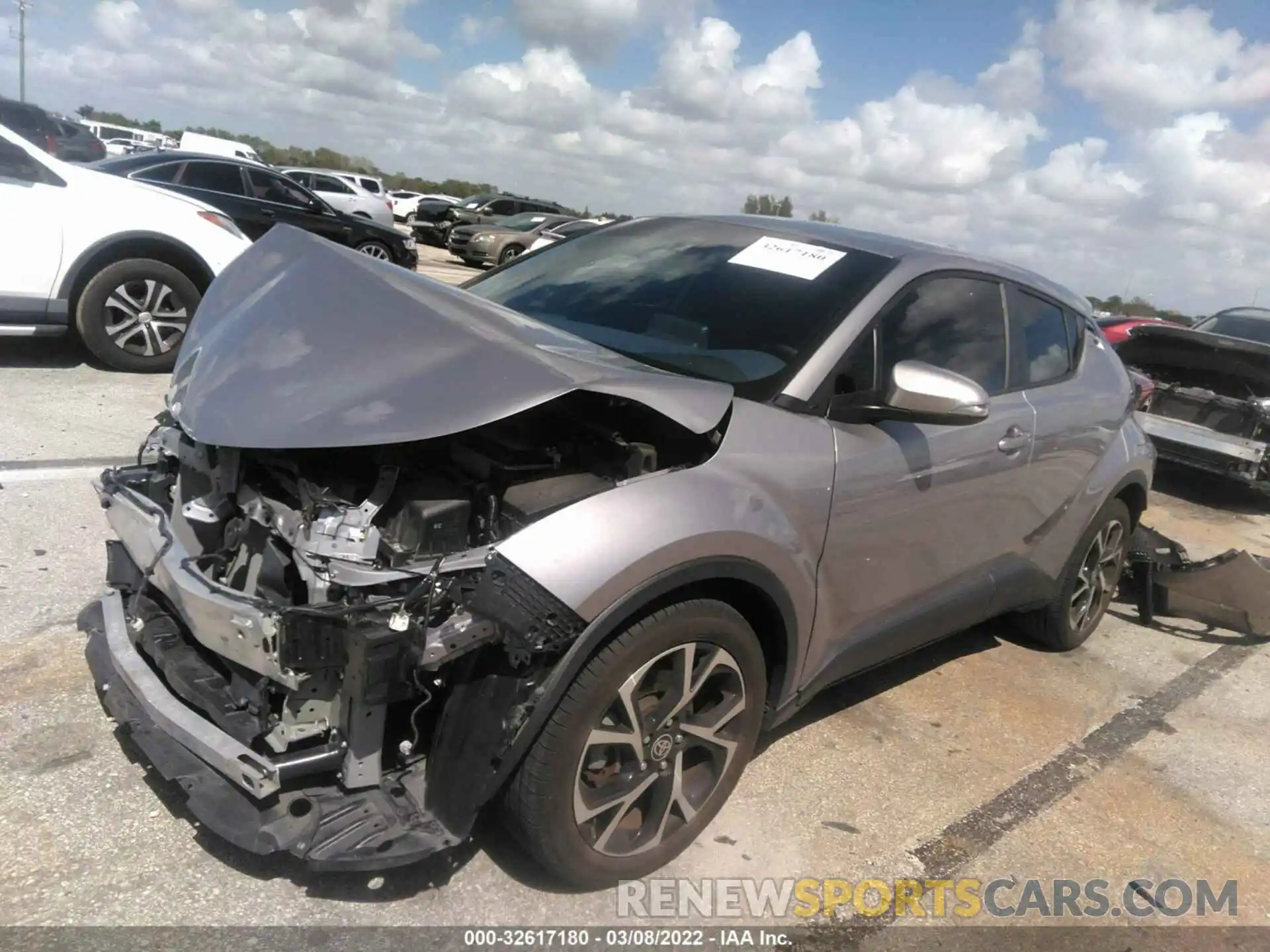 2 Photograph of a damaged car JTNKHMBX2L1084903 TOYOTA C-HR 2020