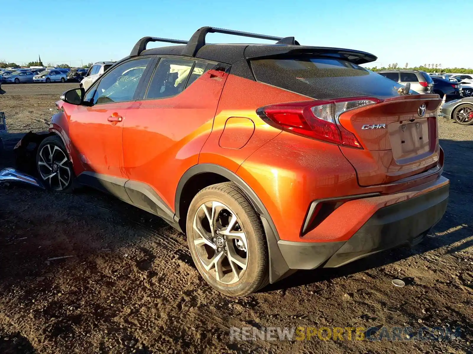 3 Photograph of a damaged car JTNKHMBX2L1089342 TOYOTA C-HR 2020