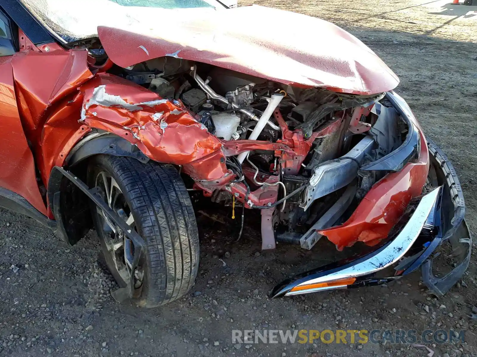 9 Photograph of a damaged car JTNKHMBX2L1089342 TOYOTA C-HR 2020