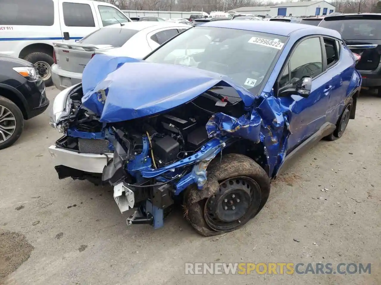 2 Photograph of a damaged car JTNKHMBX2L1089518 TOYOTA C-HR 2020