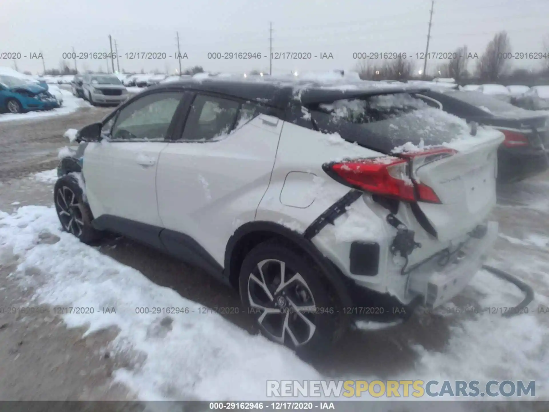 3 Photograph of a damaged car JTNKHMBX2L1089762 TOYOTA C-HR 2020