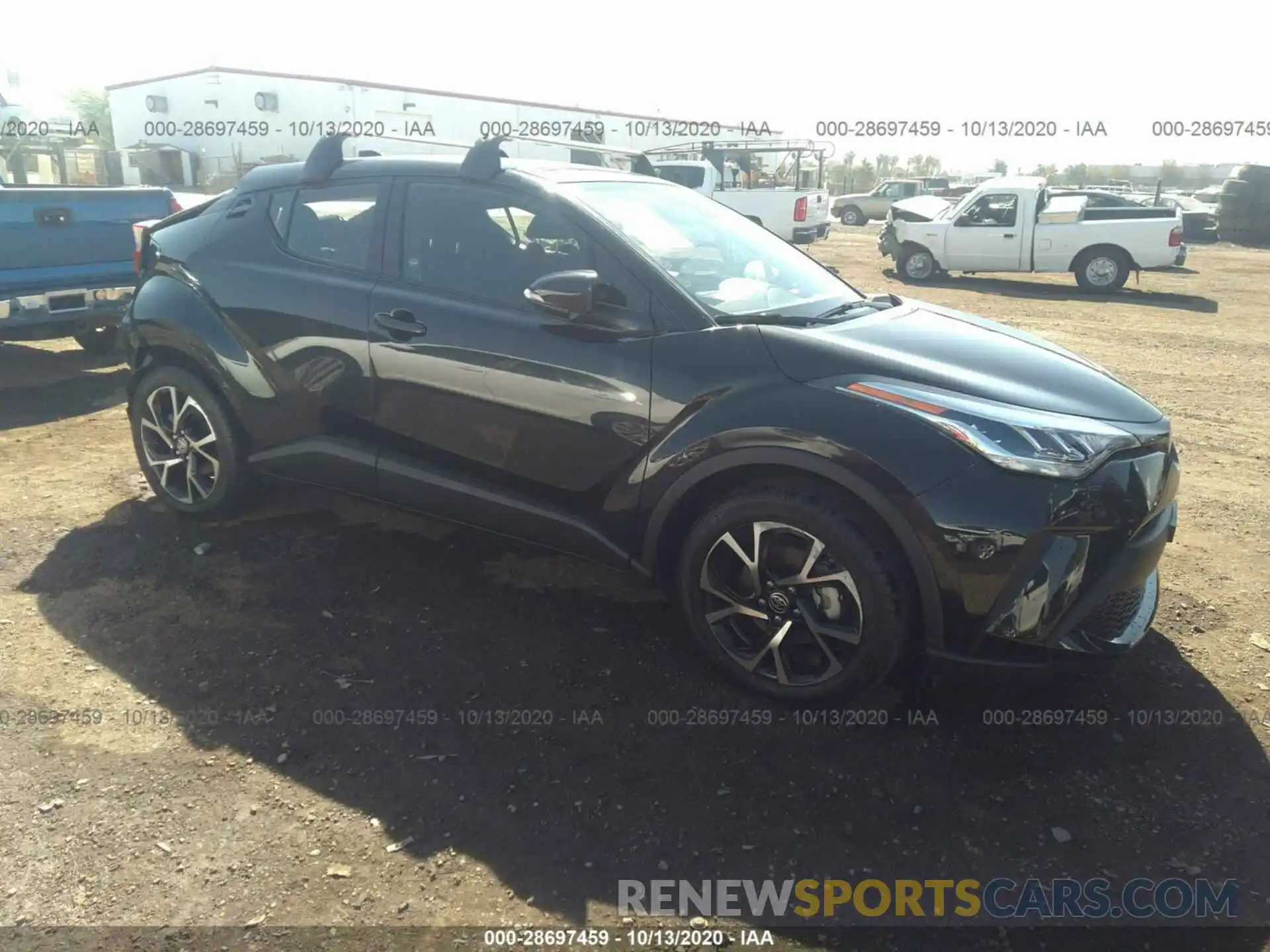 1 Photograph of a damaged car JTNKHMBX2L1090152 TOYOTA C-HR 2020