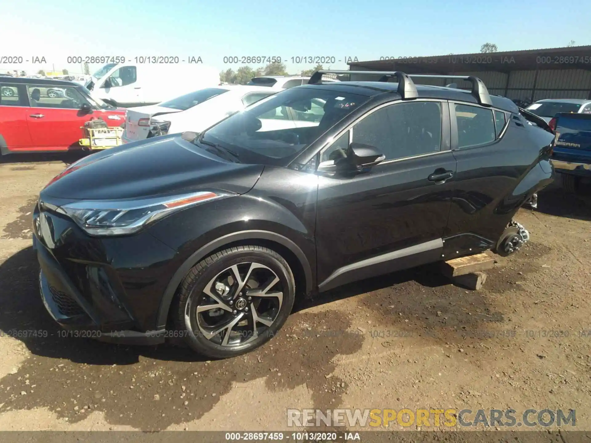 2 Photograph of a damaged car JTNKHMBX2L1090152 TOYOTA C-HR 2020