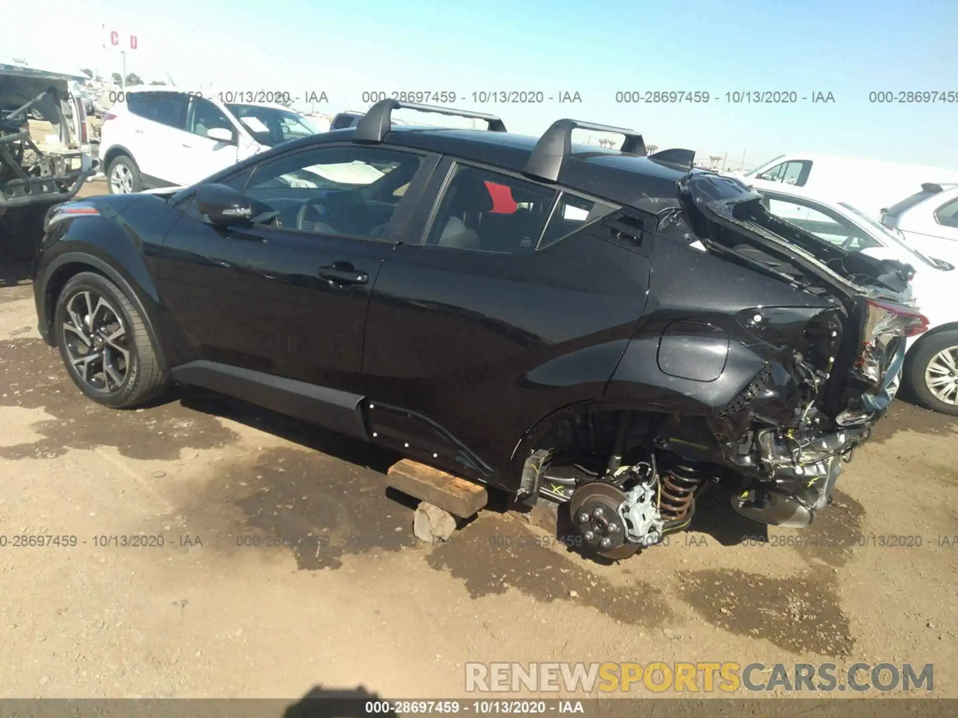 3 Photograph of a damaged car JTNKHMBX2L1090152 TOYOTA C-HR 2020