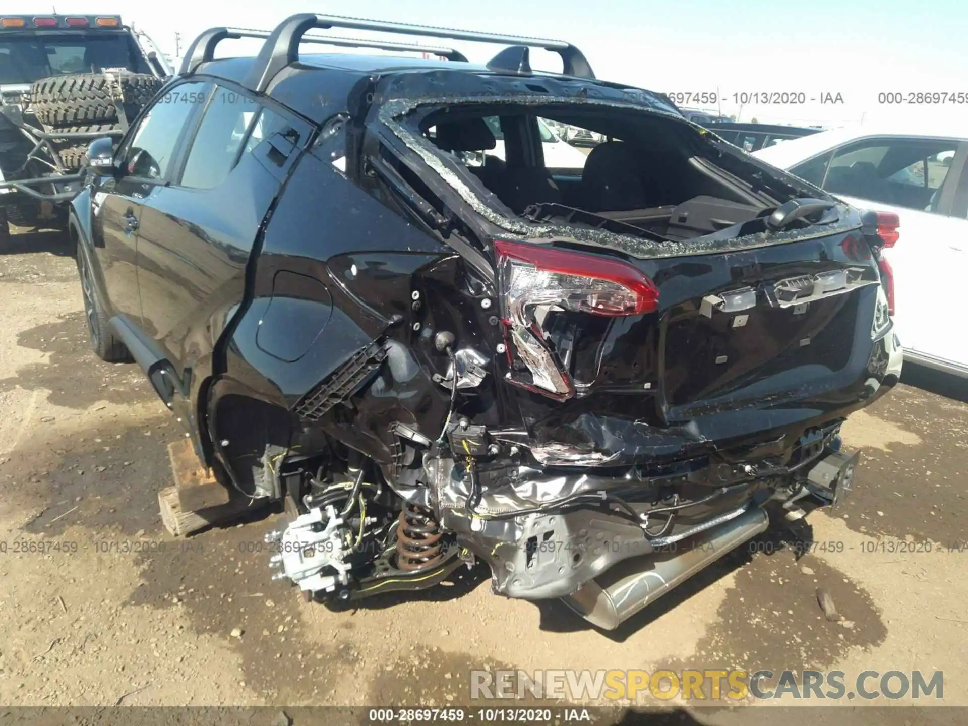 6 Photograph of a damaged car JTNKHMBX2L1090152 TOYOTA C-HR 2020