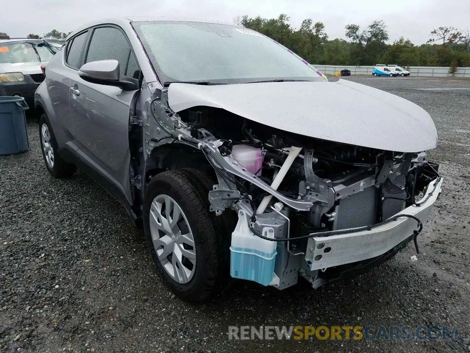 1 Photograph of a damaged car JTNKHMBX2L1090958 TOYOTA C-HR 2020