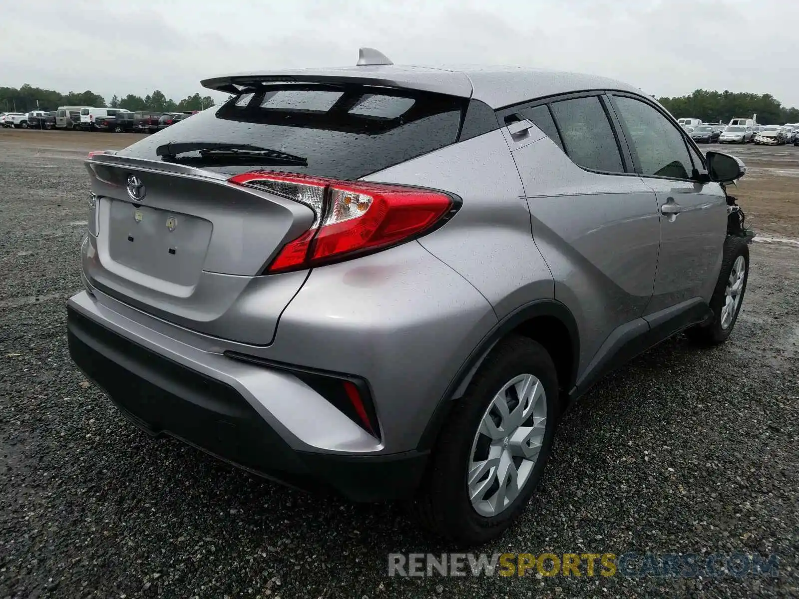 4 Photograph of a damaged car JTNKHMBX2L1090958 TOYOTA C-HR 2020