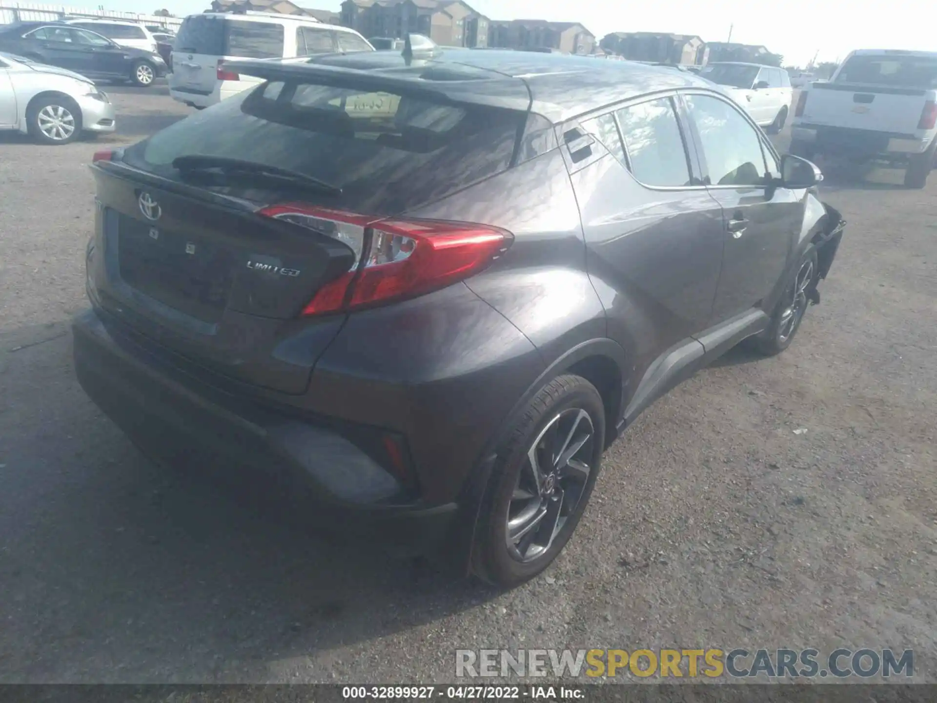 4 Photograph of a damaged car JTNKHMBX2L1091690 TOYOTA C-HR 2020