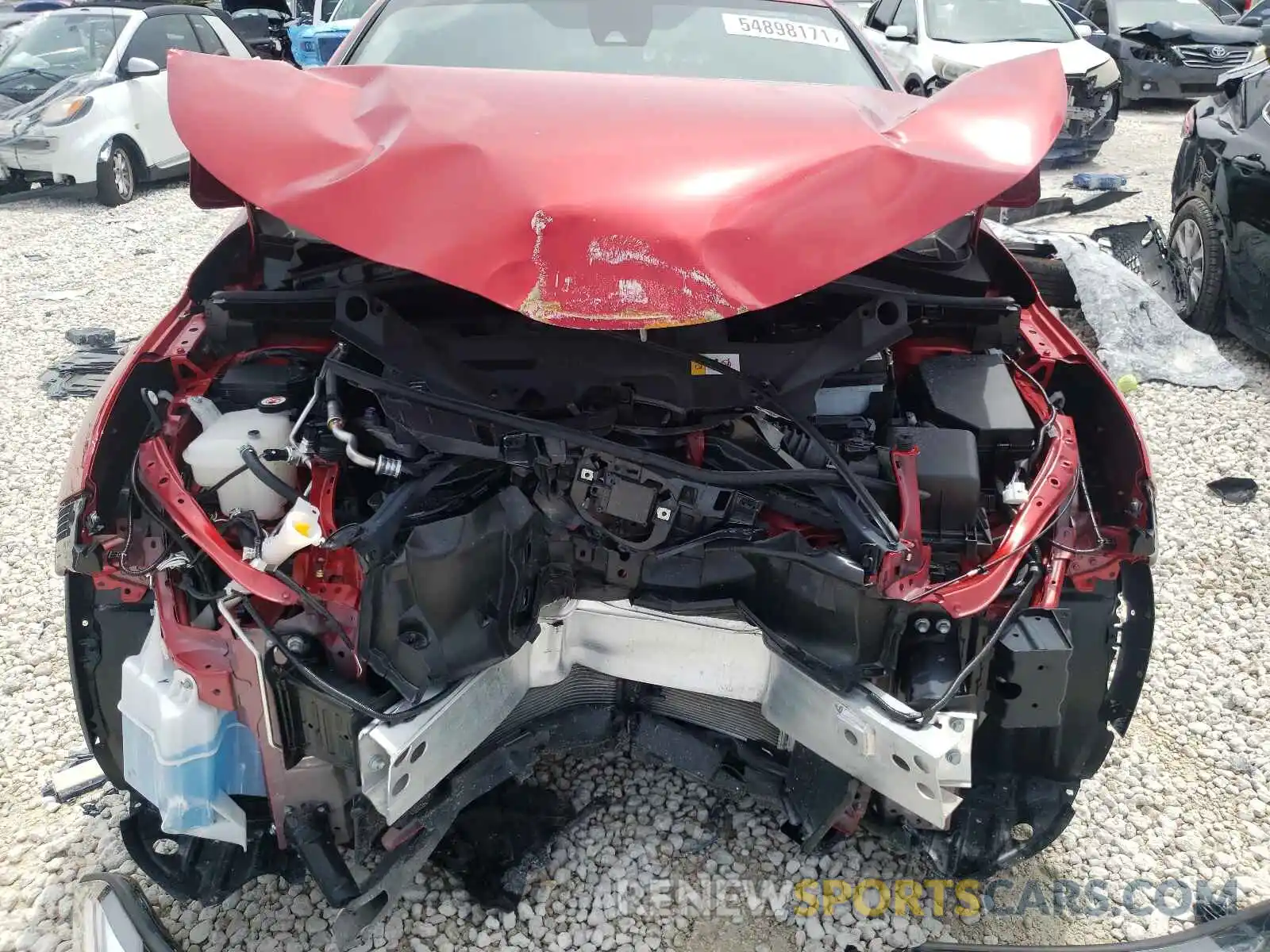 9 Photograph of a damaged car JTNKHMBX2L1092015 TOYOTA C-HR 2020