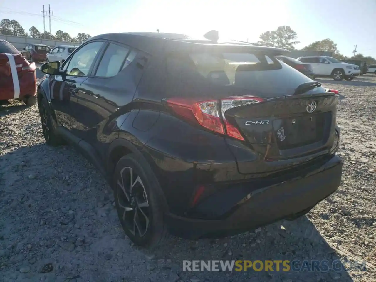 3 Photograph of a damaged car JTNKHMBX3L1064658 TOYOTA C-HR 2020