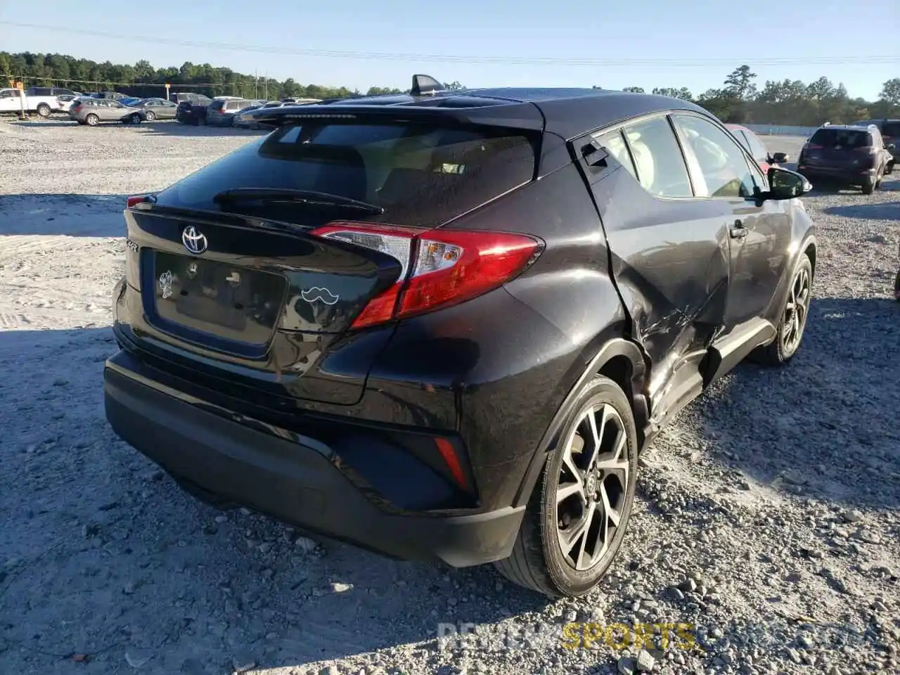 4 Photograph of a damaged car JTNKHMBX3L1064658 TOYOTA C-HR 2020