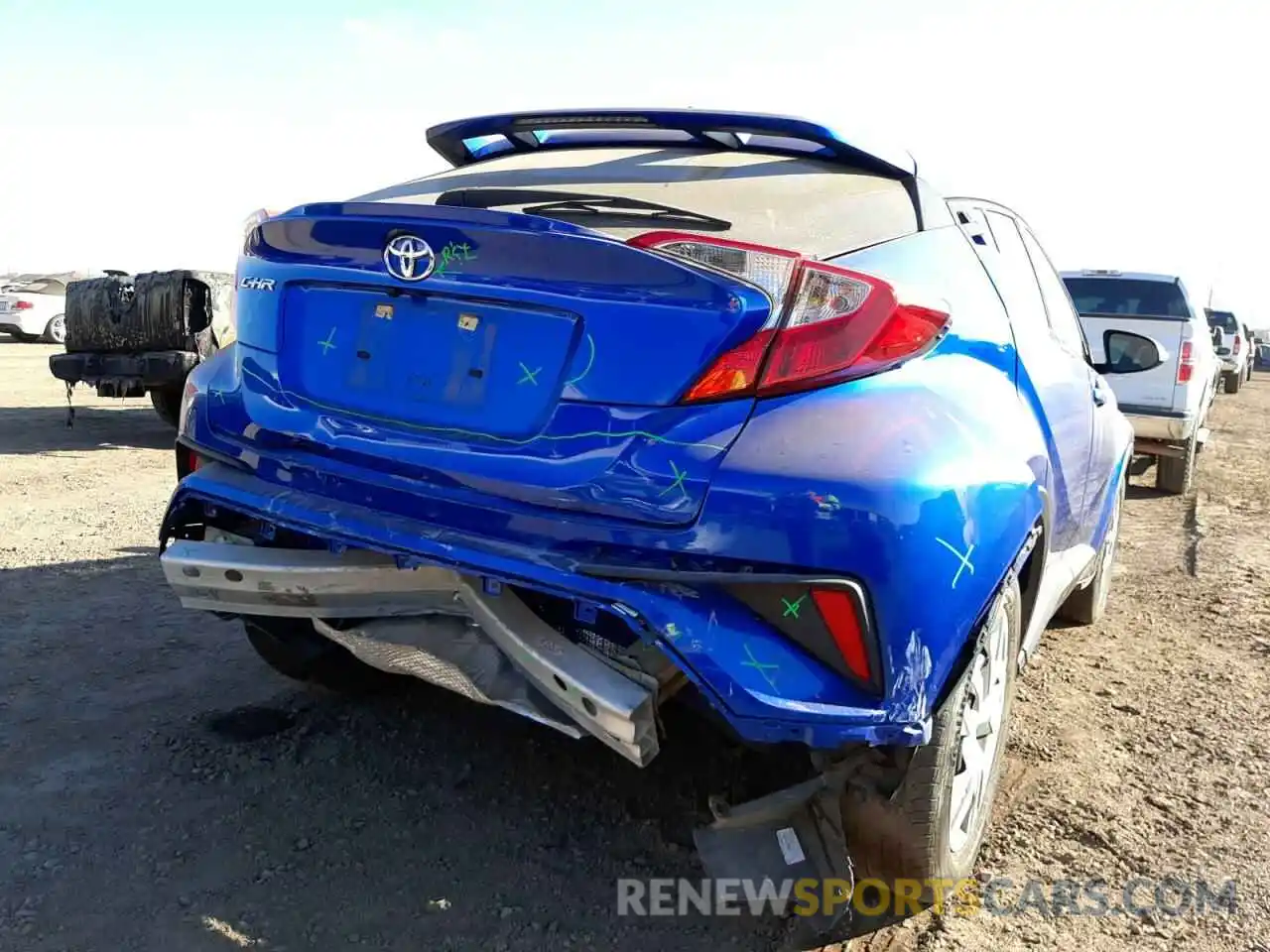 9 Photograph of a damaged car JTNKHMBX3L1064899 TOYOTA C-HR 2020