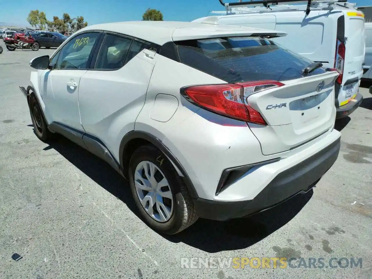 3 Photograph of a damaged car JTNKHMBX3L1066362 TOYOTA C-HR 2020