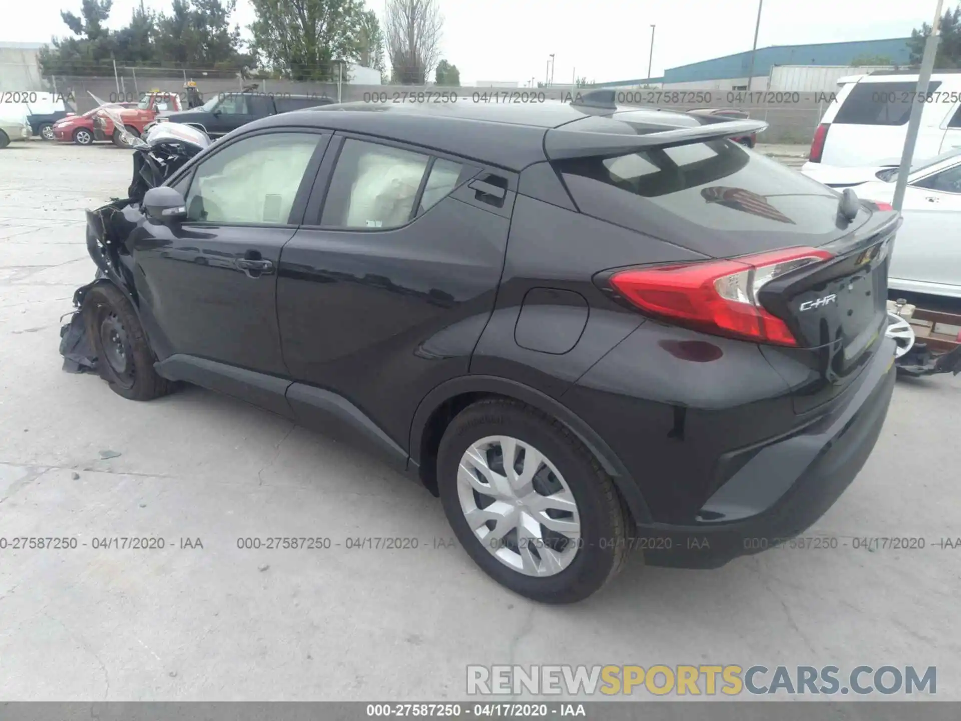 3 Photograph of a damaged car JTNKHMBX3L1068032 TOYOTA C-HR 2020