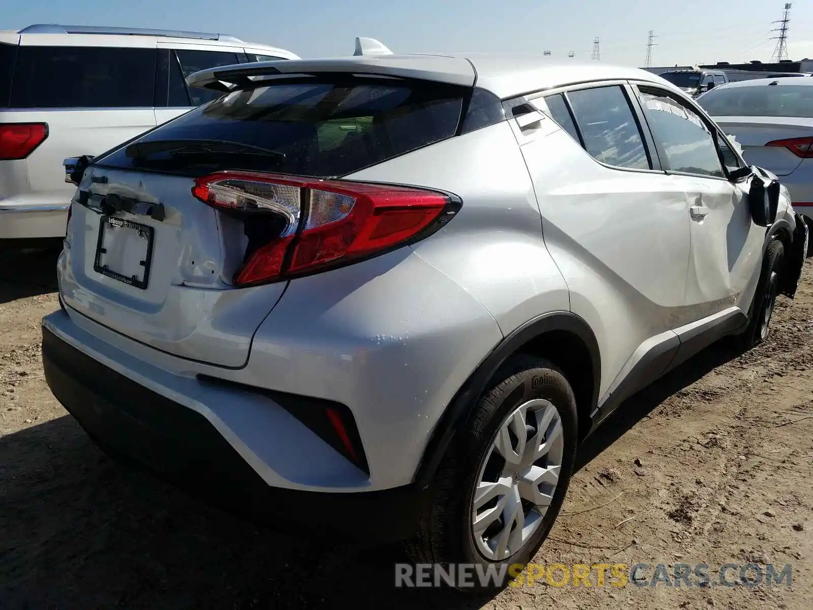 4 Photograph of a damaged car JTNKHMBX3L1069360 TOYOTA C-HR 2020