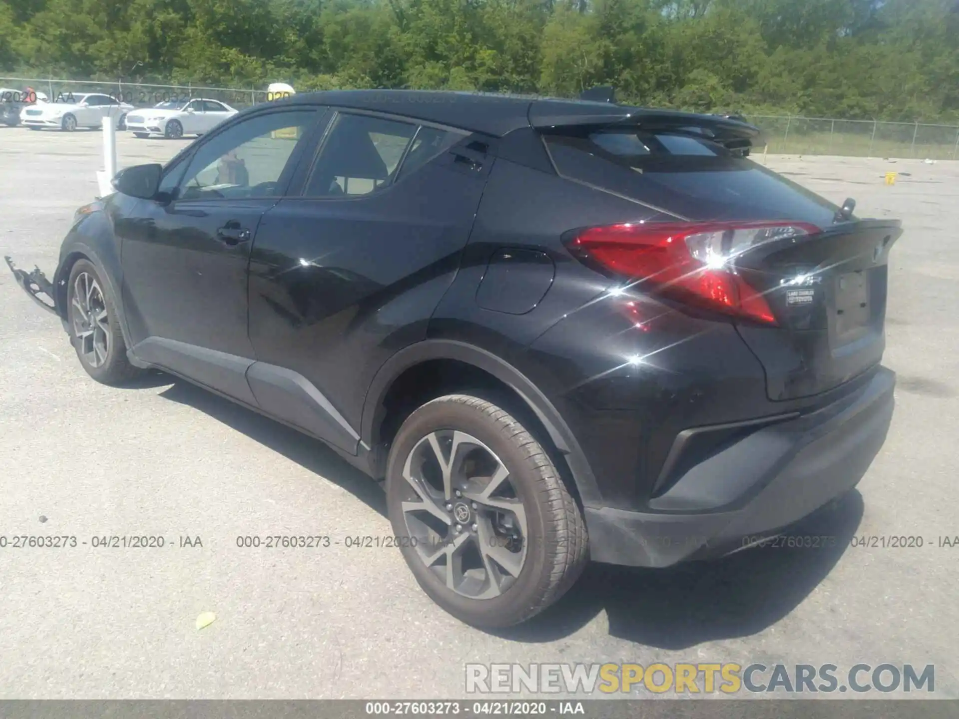 3 Photograph of a damaged car JTNKHMBX3L1070377 TOYOTA C-HR 2020