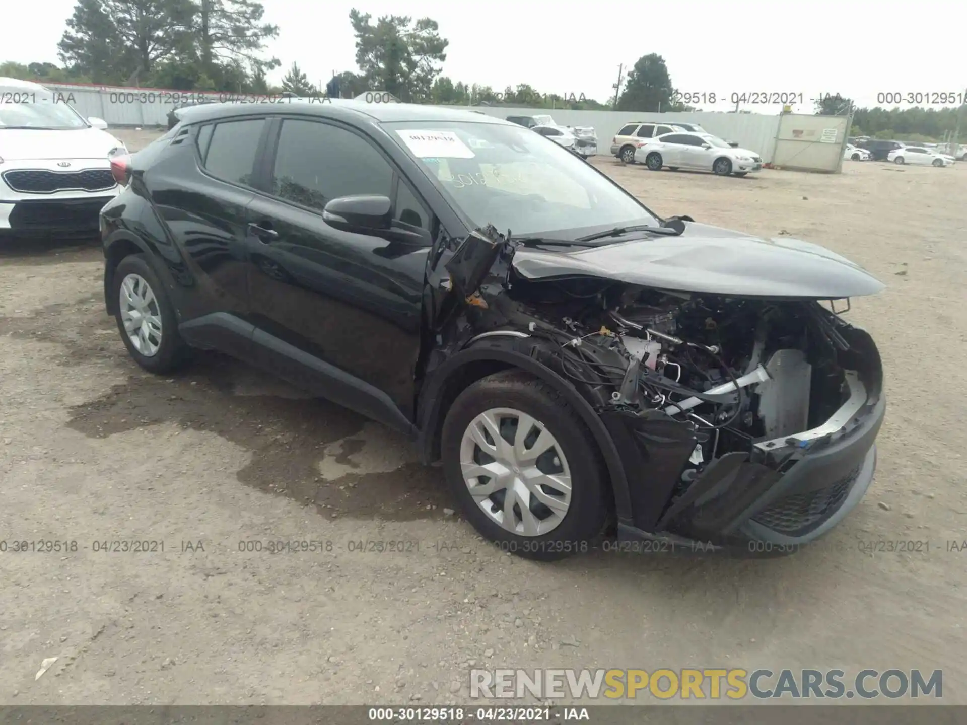 1 Photograph of a damaged car JTNKHMBX3L1071092 TOYOTA C-HR 2020