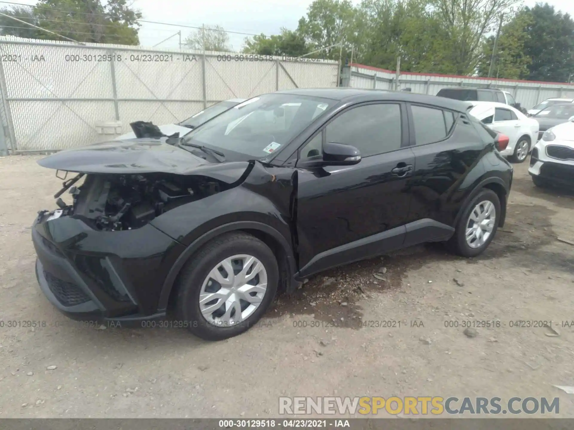 2 Photograph of a damaged car JTNKHMBX3L1071092 TOYOTA C-HR 2020