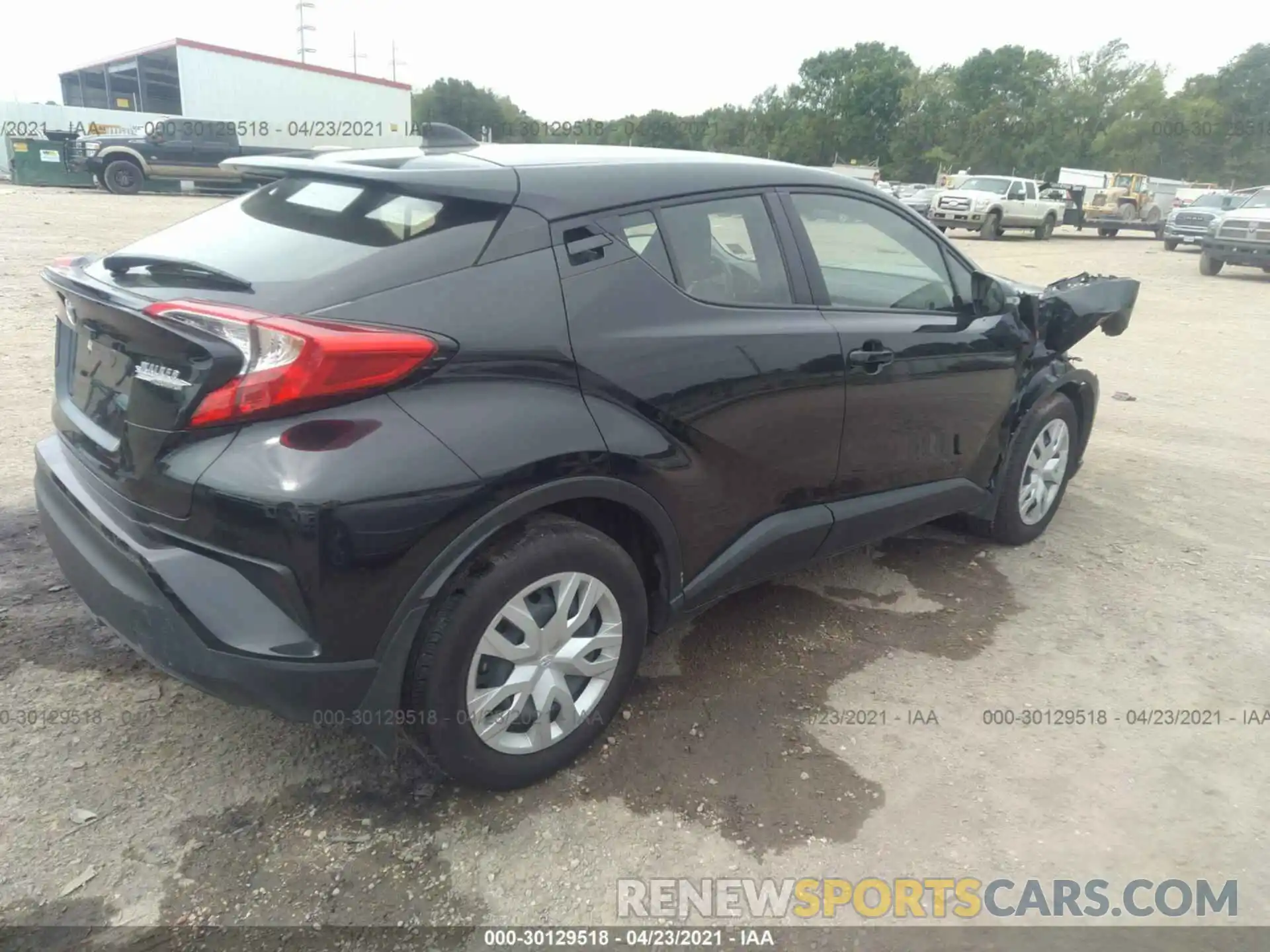 4 Photograph of a damaged car JTNKHMBX3L1071092 TOYOTA C-HR 2020