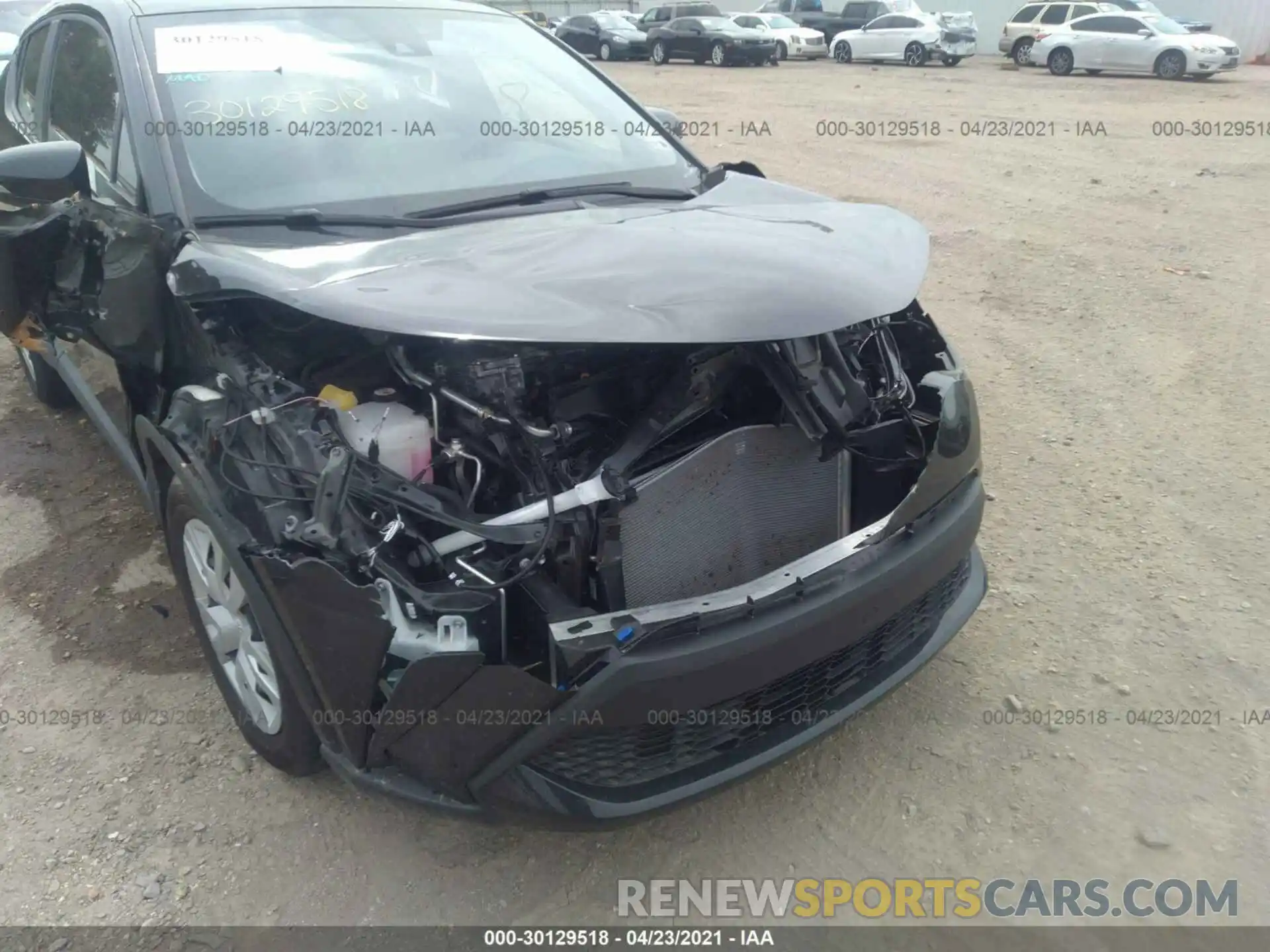 6 Photograph of a damaged car JTNKHMBX3L1071092 TOYOTA C-HR 2020