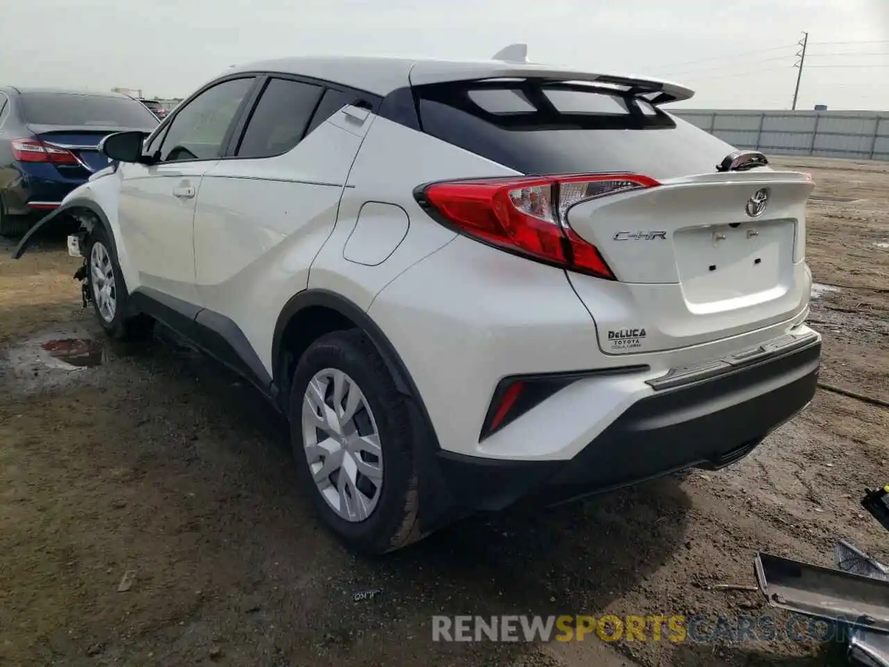 3 Photograph of a damaged car JTNKHMBX3L1071142 TOYOTA C-HR 2020