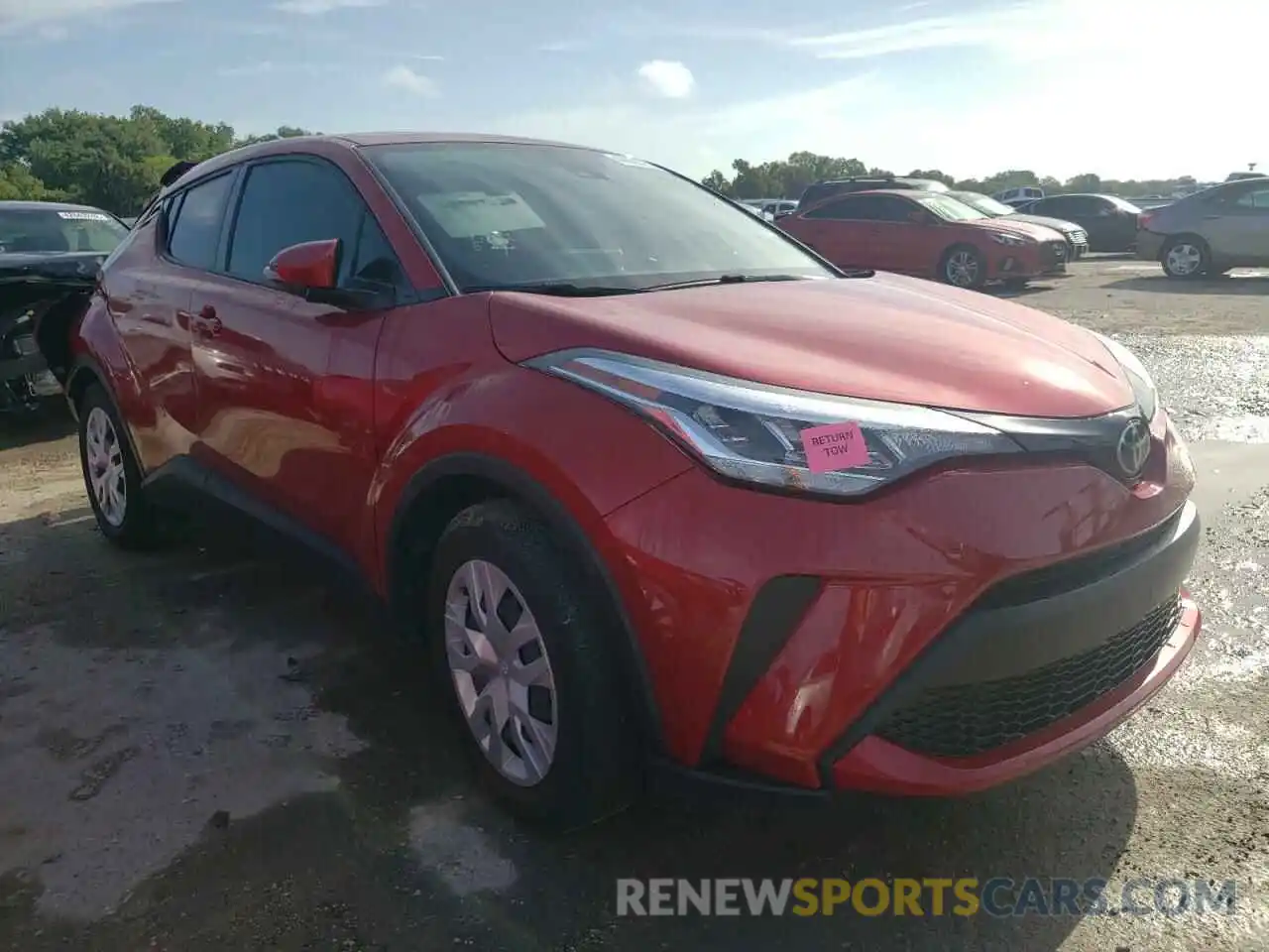 1 Photograph of a damaged car JTNKHMBX3L1071965 TOYOTA C-HR 2020