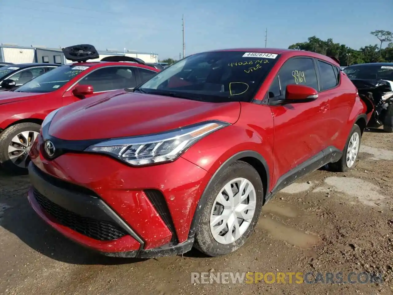 2 Photograph of a damaged car JTNKHMBX3L1071965 TOYOTA C-HR 2020