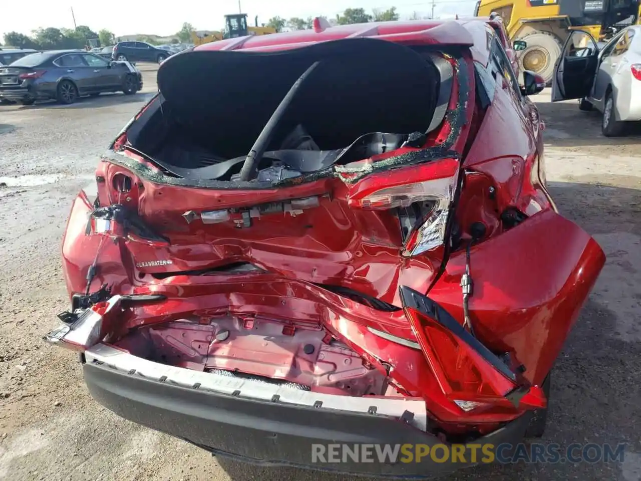 9 Photograph of a damaged car JTNKHMBX3L1071965 TOYOTA C-HR 2020