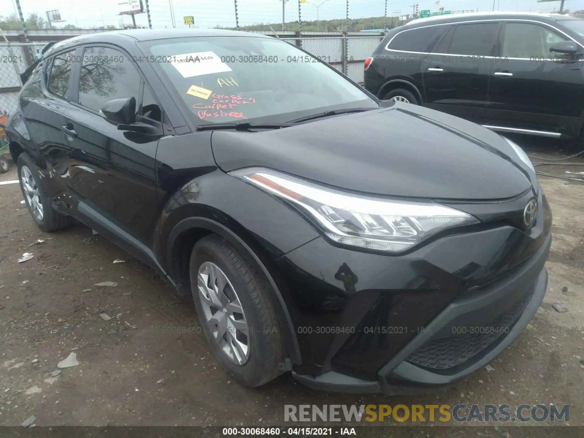 1 Photograph of a damaged car JTNKHMBX3L1072646 TOYOTA C-HR 2020