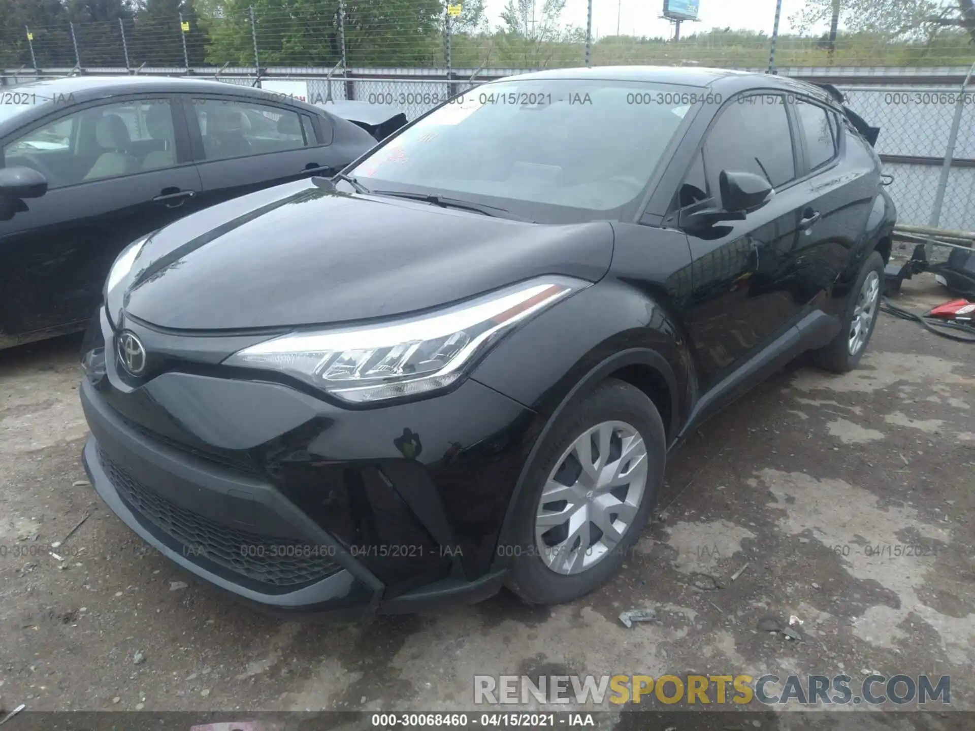 2 Фотография поврежденного автомобиля JTNKHMBX3L1072646 TOYOTA C-HR 2020