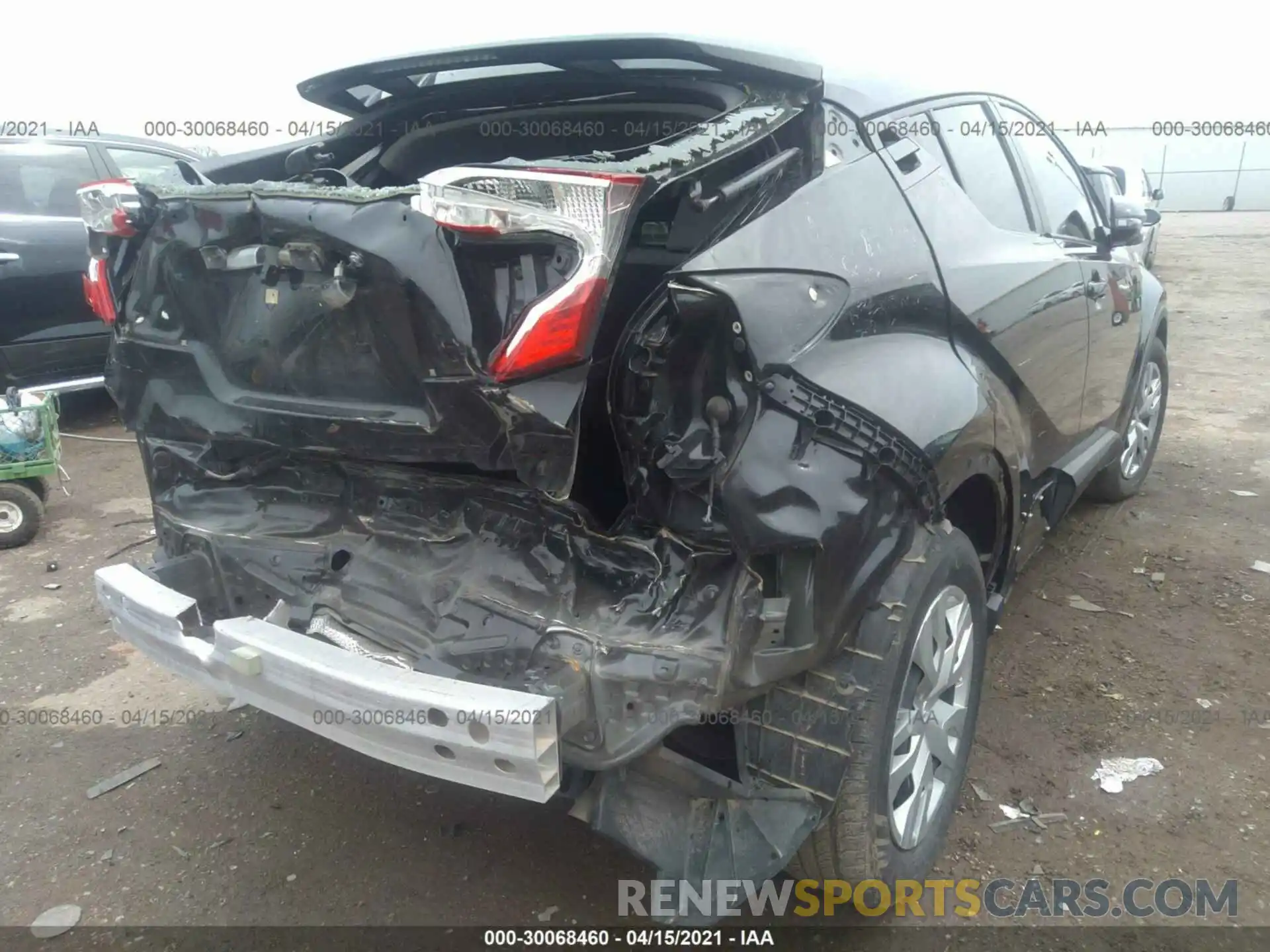 4 Photograph of a damaged car JTNKHMBX3L1072646 TOYOTA C-HR 2020