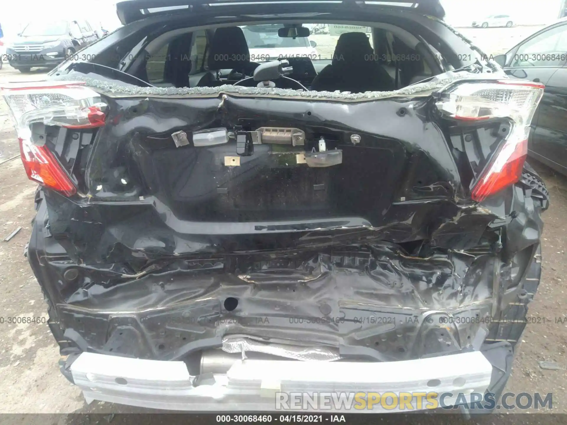 6 Photograph of a damaged car JTNKHMBX3L1072646 TOYOTA C-HR 2020