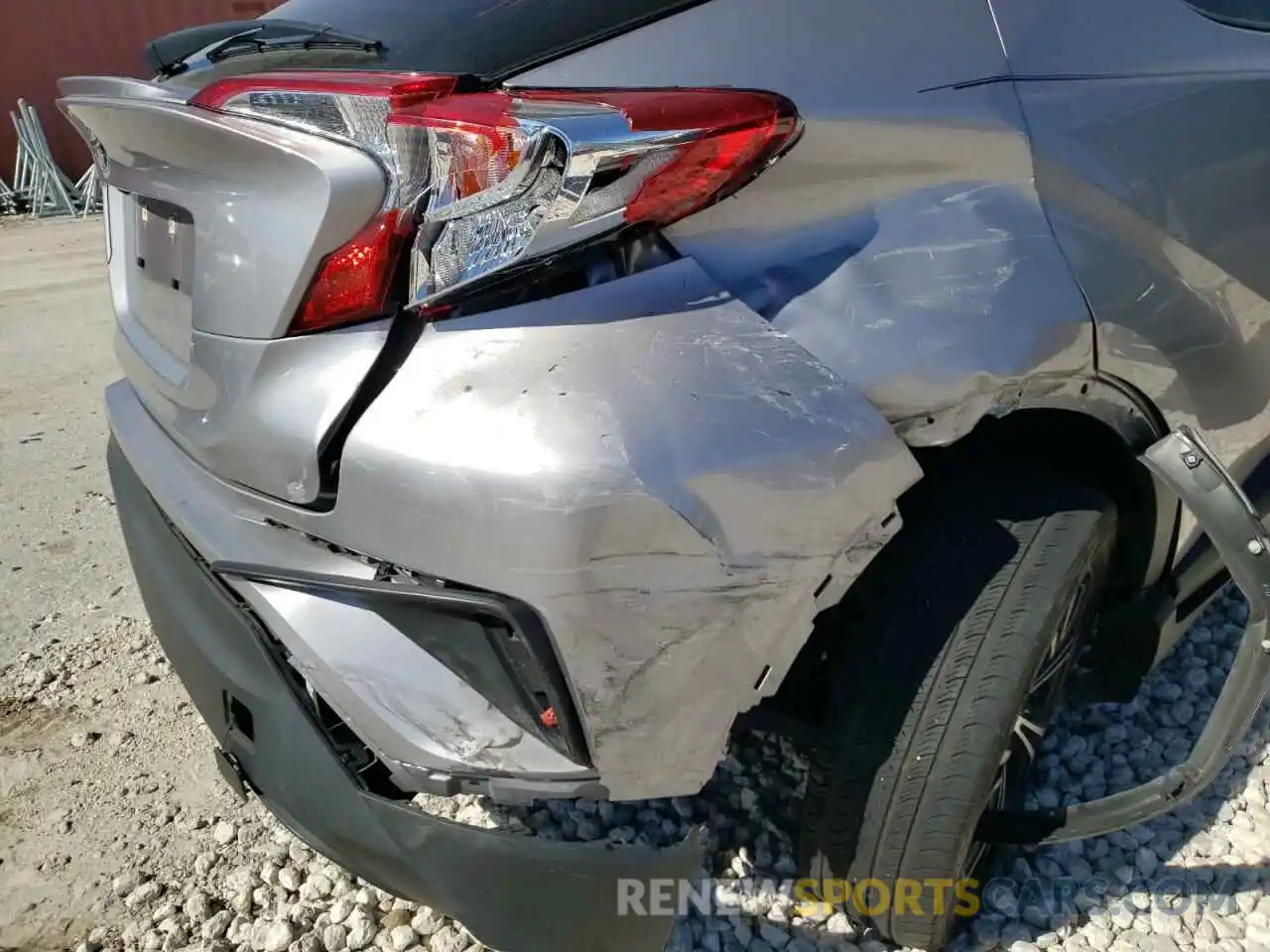 9 Photograph of a damaged car JTNKHMBX3L1072937 TOYOTA C-HR 2020