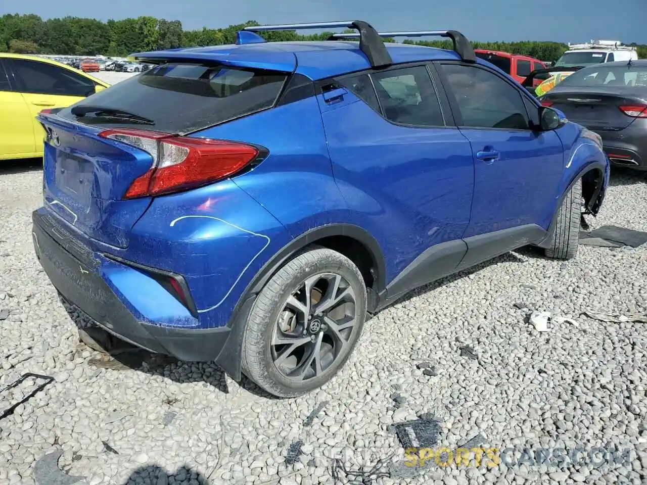 4 Photograph of a damaged car JTNKHMBX3L1074316 TOYOTA C-HR 2020