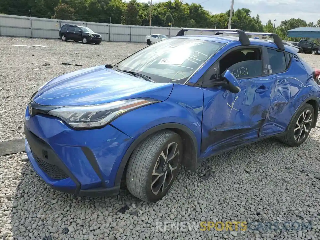 9 Photograph of a damaged car JTNKHMBX3L1074316 TOYOTA C-HR 2020