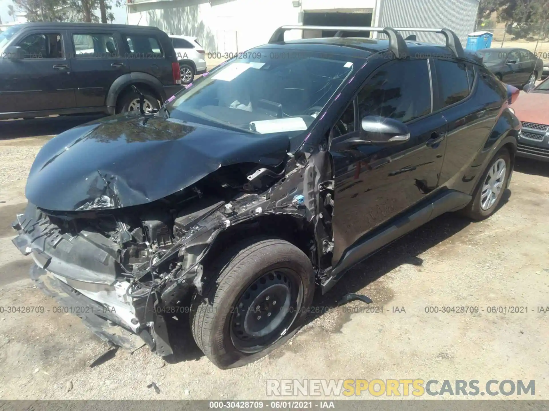 2 Photograph of a damaged car JTNKHMBX3L1075482 TOYOTA C-HR 2020