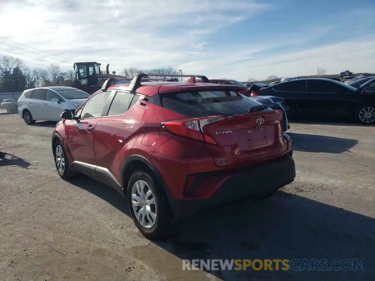 3 Photograph of a damaged car JTNKHMBX3L1076096 TOYOTA C-HR 2020