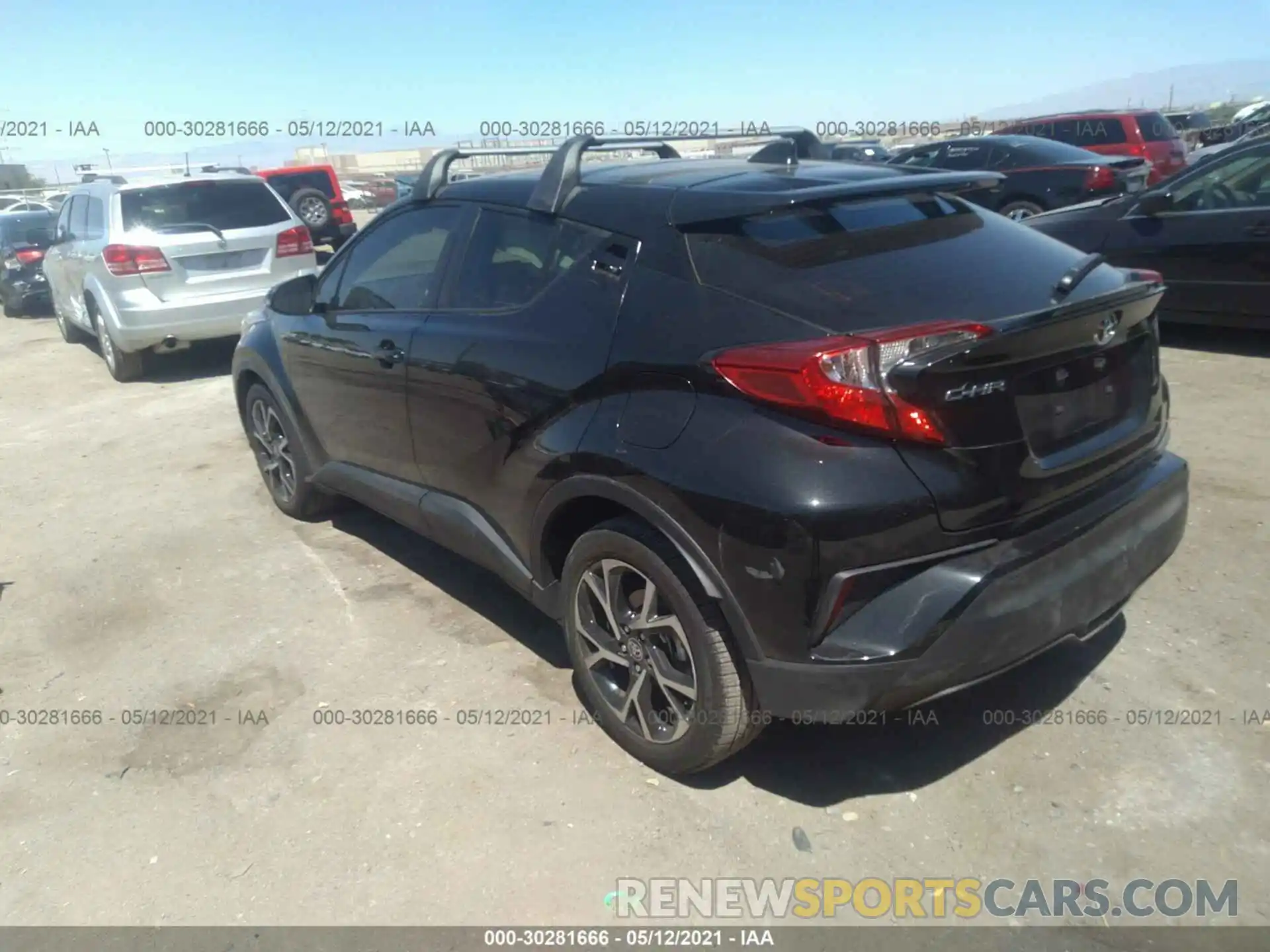 3 Photograph of a damaged car JTNKHMBX3L1076244 TOYOTA C-HR 2020