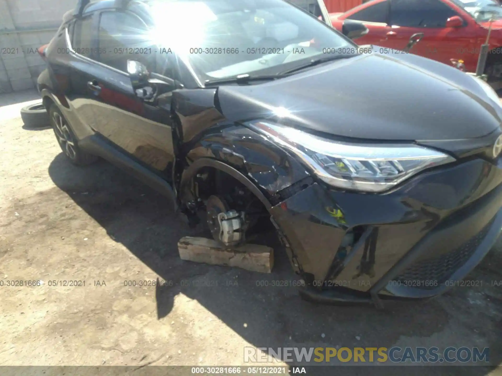 6 Photograph of a damaged car JTNKHMBX3L1076244 TOYOTA C-HR 2020