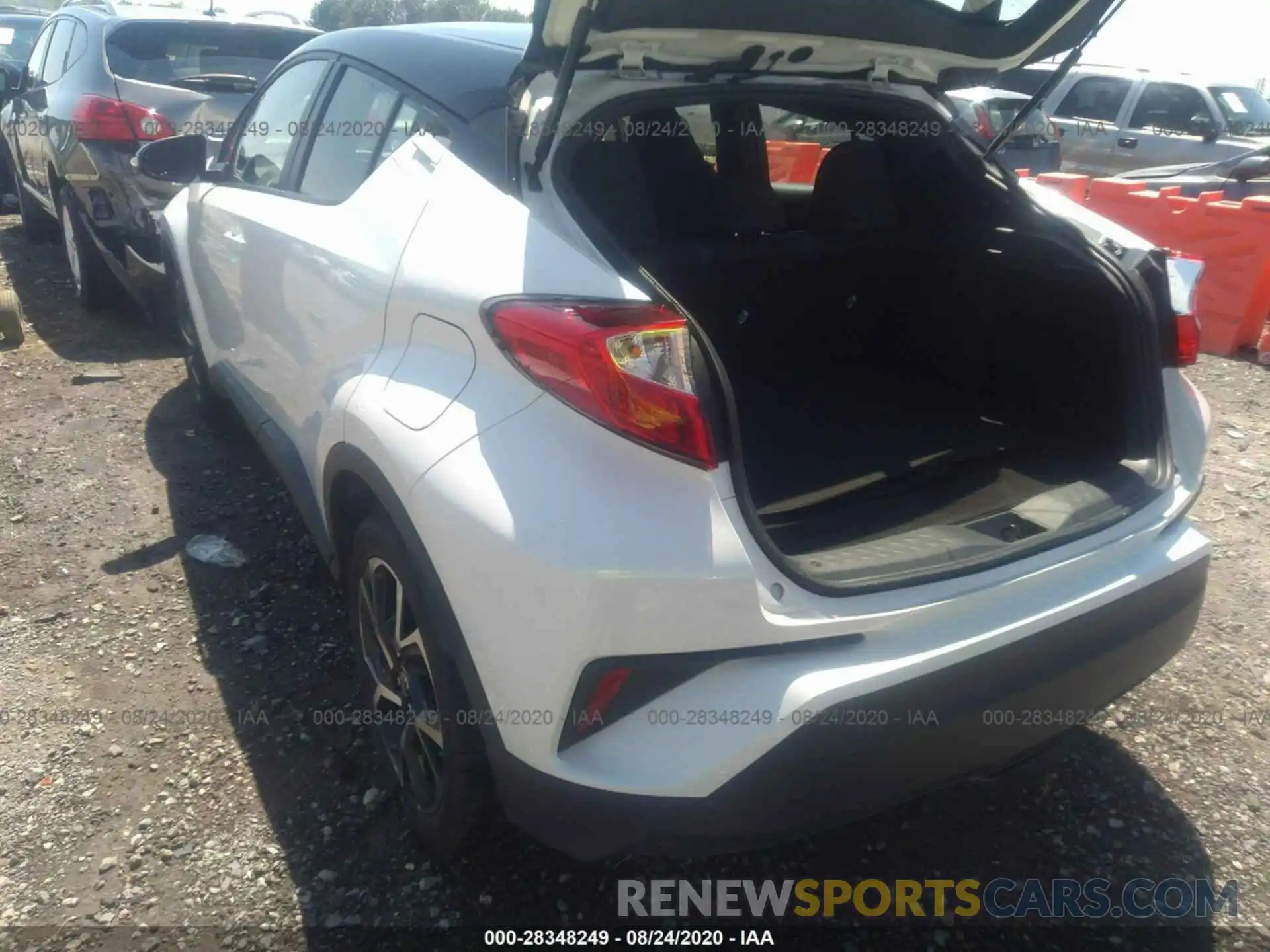 3 Photograph of a damaged car JTNKHMBX3L1077913 TOYOTA C-HR 2020