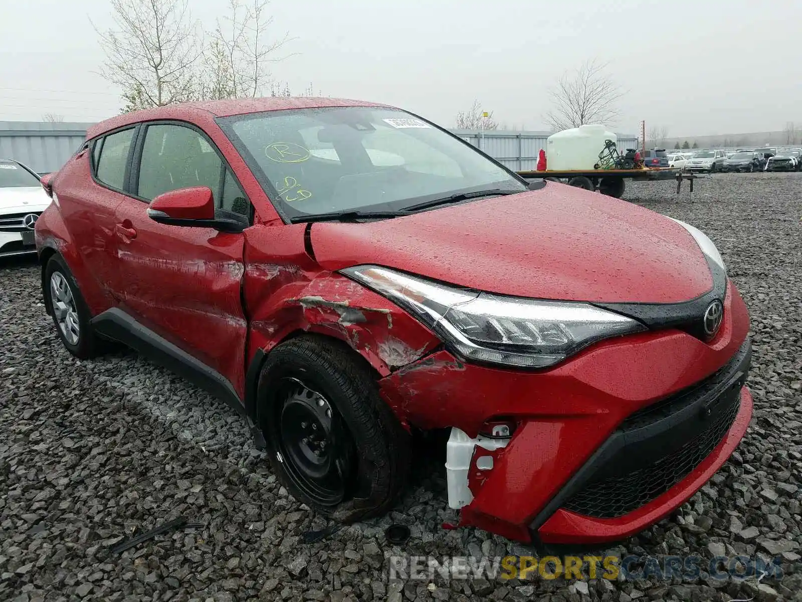 1 Photograph of a damaged car JTNKHMBX3L1078799 TOYOTA C-HR 2020