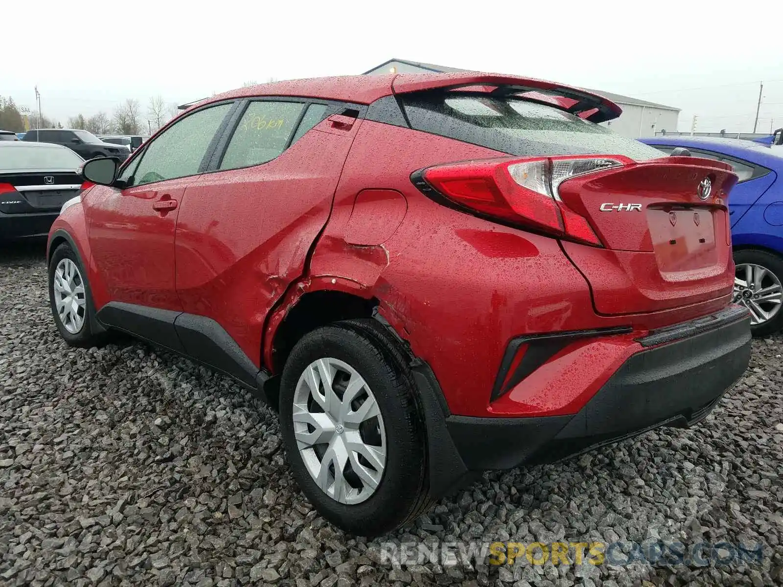 3 Photograph of a damaged car JTNKHMBX3L1078799 TOYOTA C-HR 2020