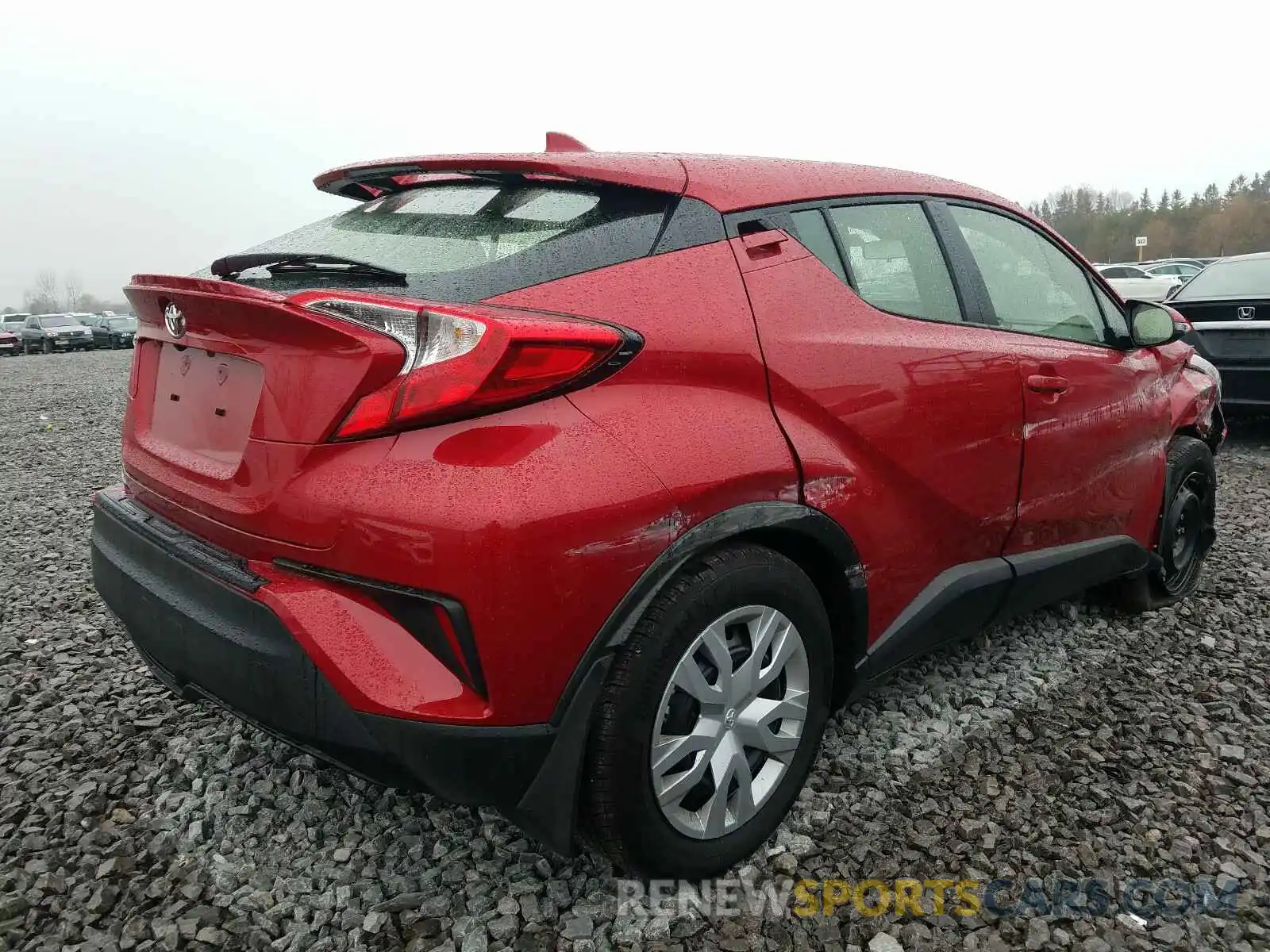 4 Photograph of a damaged car JTNKHMBX3L1078799 TOYOTA C-HR 2020