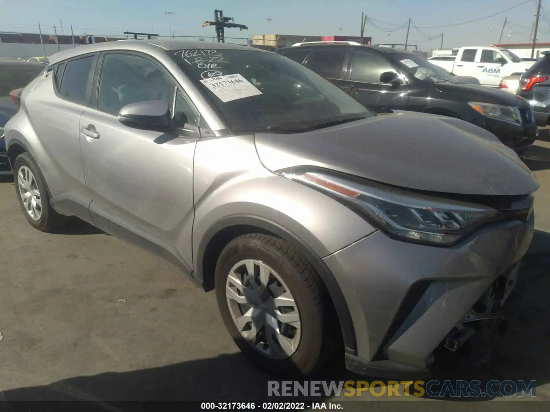 1 Photograph of a damaged car JTNKHMBX3L1081010 TOYOTA C-HR 2020