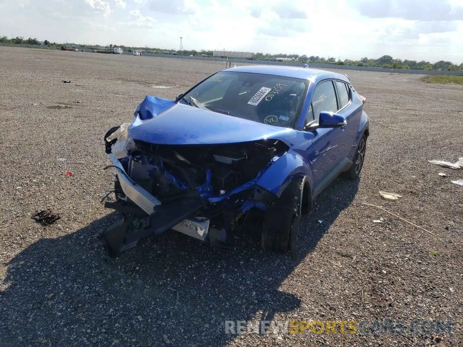 2 Photograph of a damaged car JTNKHMBX3L1083159 TOYOTA C-HR 2020